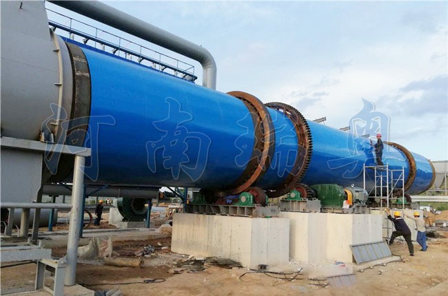 中草藥渣烘干機中使用順流干燥技術的優(yōu)勢